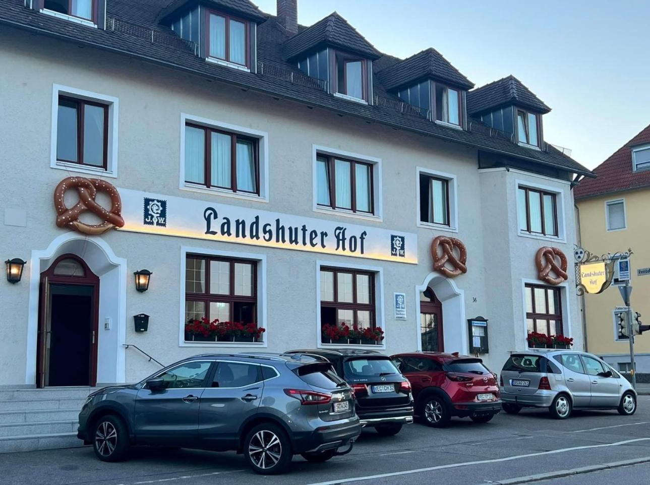 Landshuter Hof Hotel Straubing Exterior photo